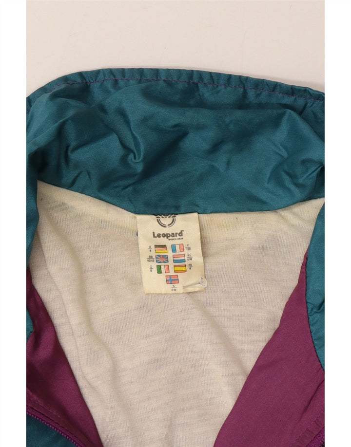 Chaqueta de chándal para hombre Leopard UK 40/42 Medium Multicolor Colourblock