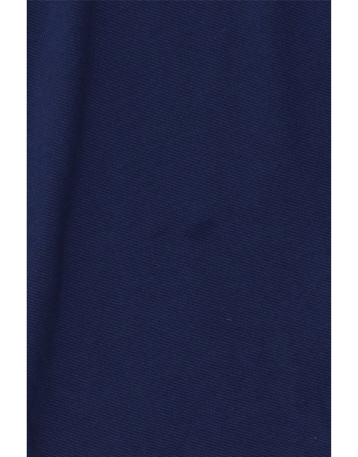 LACOSTE Polo de ajuste clásico para hombre talla 7 2XL algodón azul