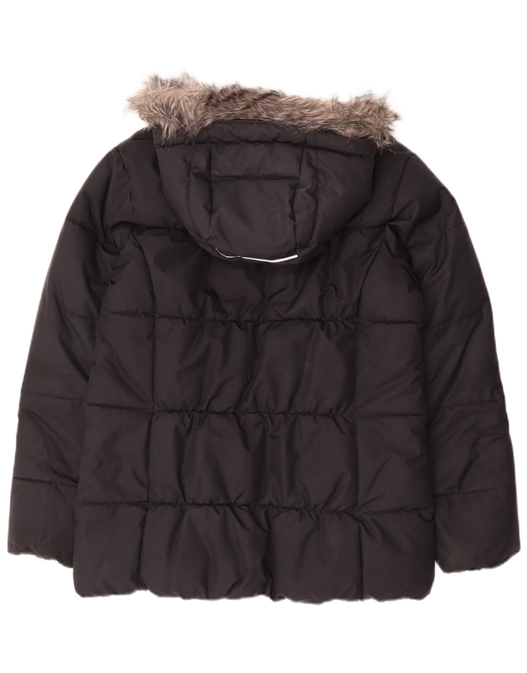 Columbia Chaqueta acolchada con capucha para mujer ES 40 XL Poliéster negro