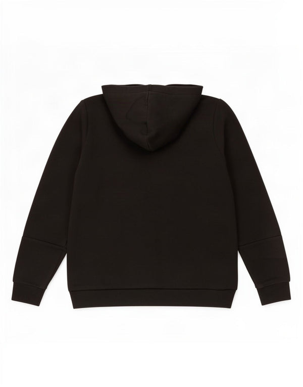 Puma - Sudadera con capucha para mujer, talla grande, color negro, algodón