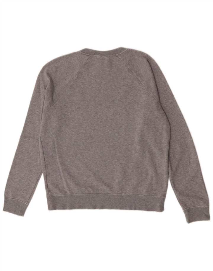 Nike - Sudadera extragrande para mujer, talla 10, algodón moteado gris pequeño