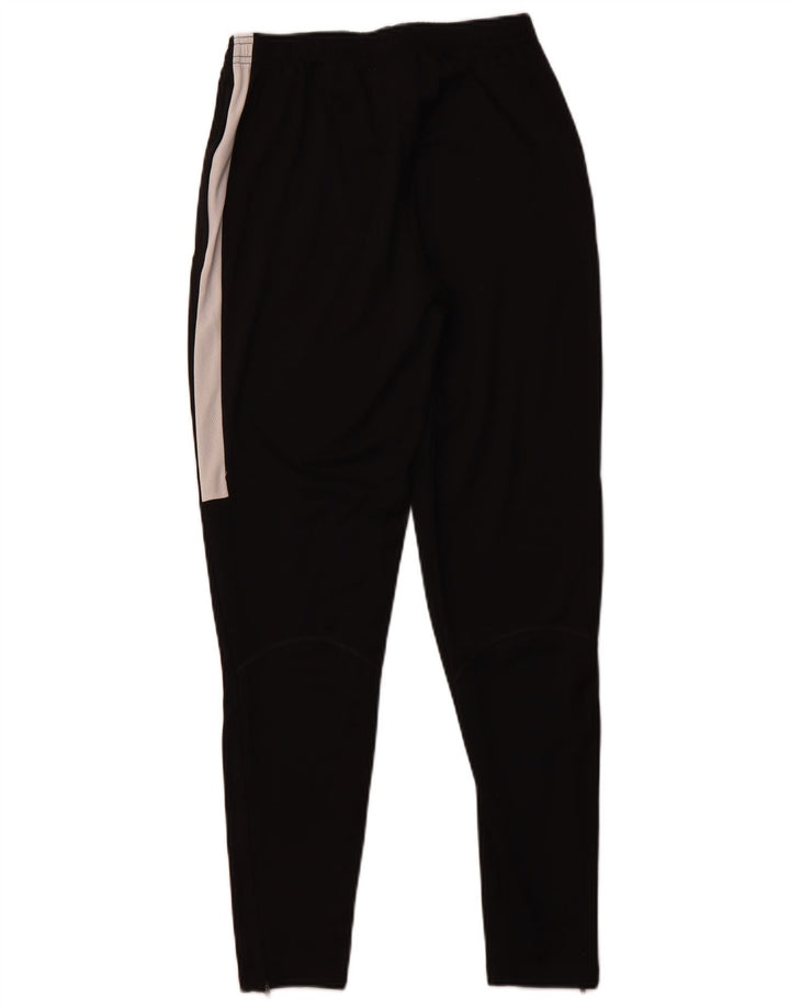 NIKE Hombre Dri Fit Pantalones de Chándal Pequeños Negro Colorblock Poliéster