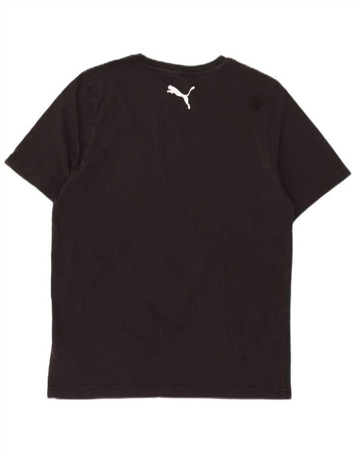 Camiseta PUMA para hombre Top Medium Black Cotton