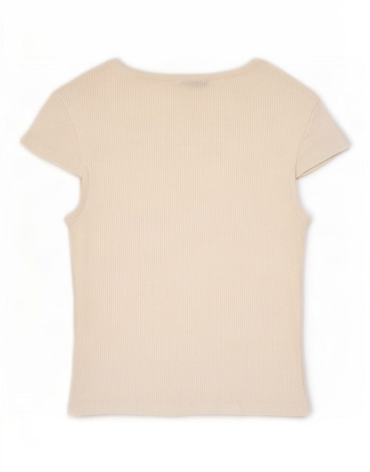 Benetton Blusa Top Small Blanco