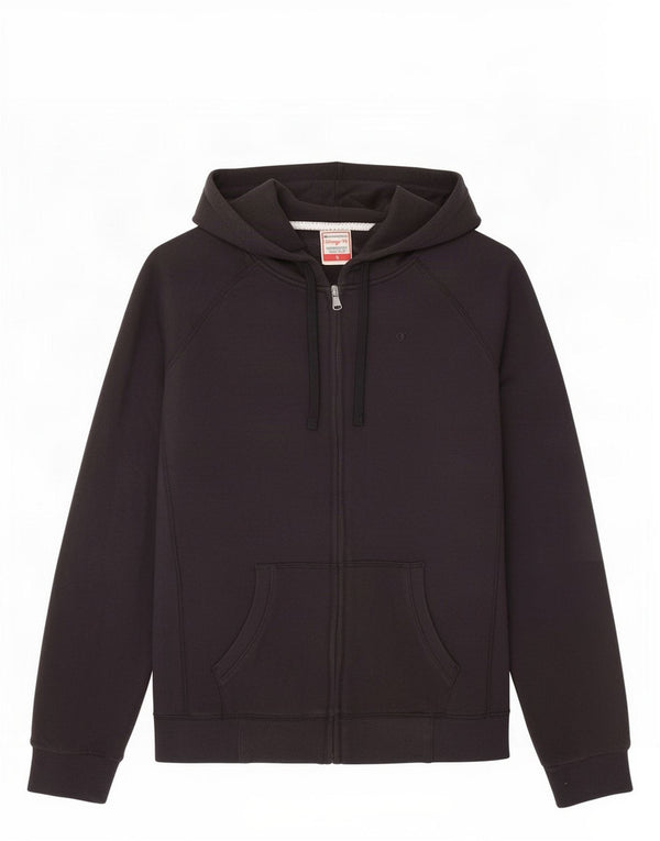 Champion Heritage Fit Sudadera con capucha y cremallera para mujer UK 18 XL Algodón negro