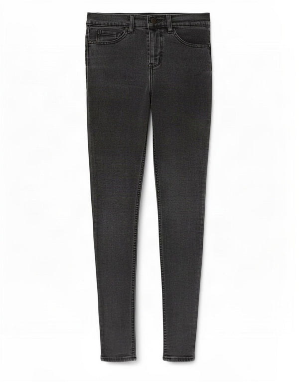 Vaqueros pitillo para mujer Levi's W28 L32 Algodón gris