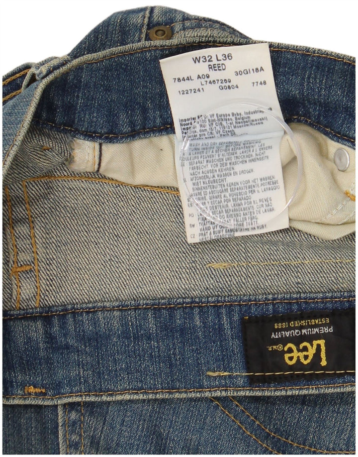 Vaqueros con corte bota REED para mujer LEE W32 L28 Algodón azul