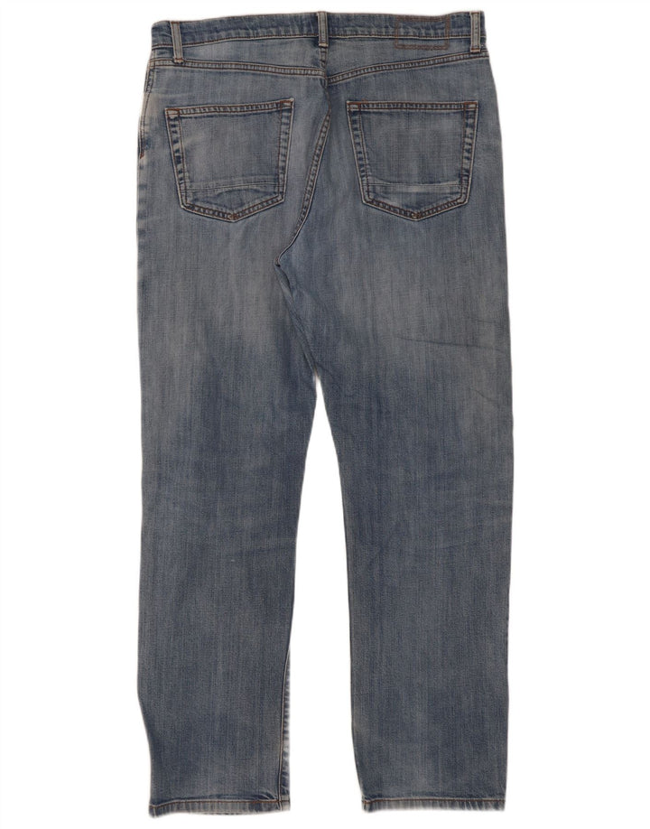 Marks & Spencer Vaqueros cónicos para hombre W34 L31 Algodón azul