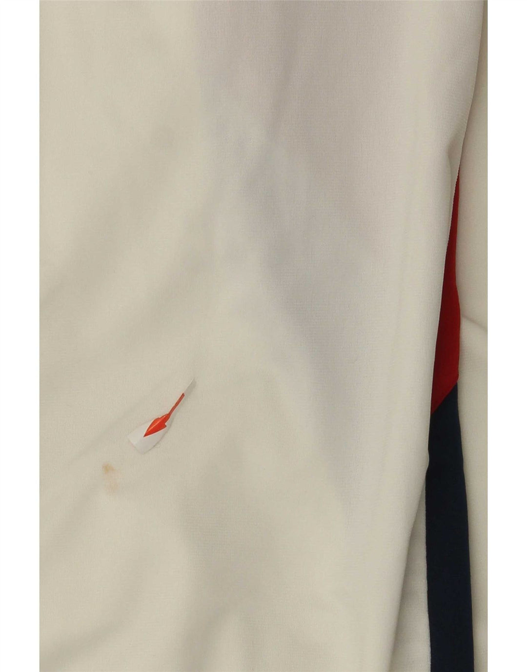Asics Hombre Chándal Top Jacket XL Blanco Colorblock Poliéster