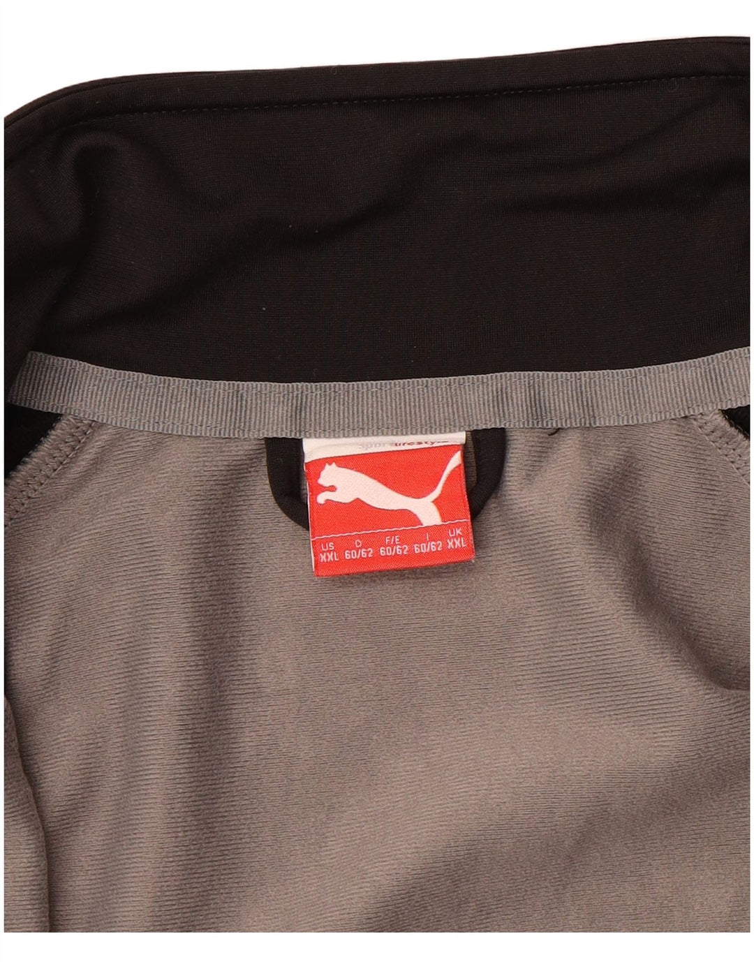 Puma Chaqueta de chándal para hombre, talla 2XL, color gris