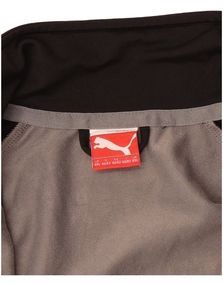 Puma Chaqueta de chándal para hombre, talla 2XL, color gris