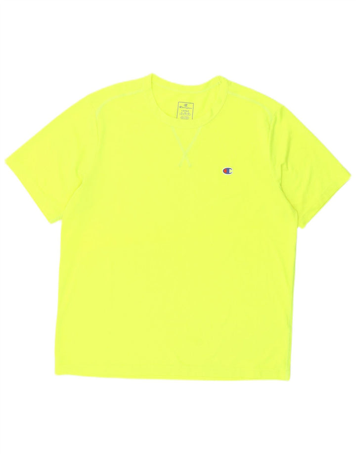 Champion Camiseta para hombre Top Large Amarillo