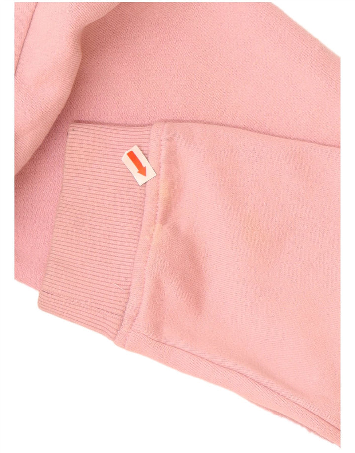 ELLESSE Sudadera gráfica para mujer Jersey UK 12 Algodón rosa medio