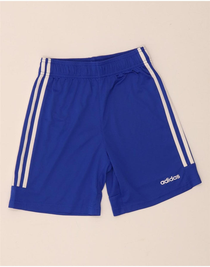 Adidas Chicos Climalite Sport Shorts 11-12 Años Azul Poliéster
