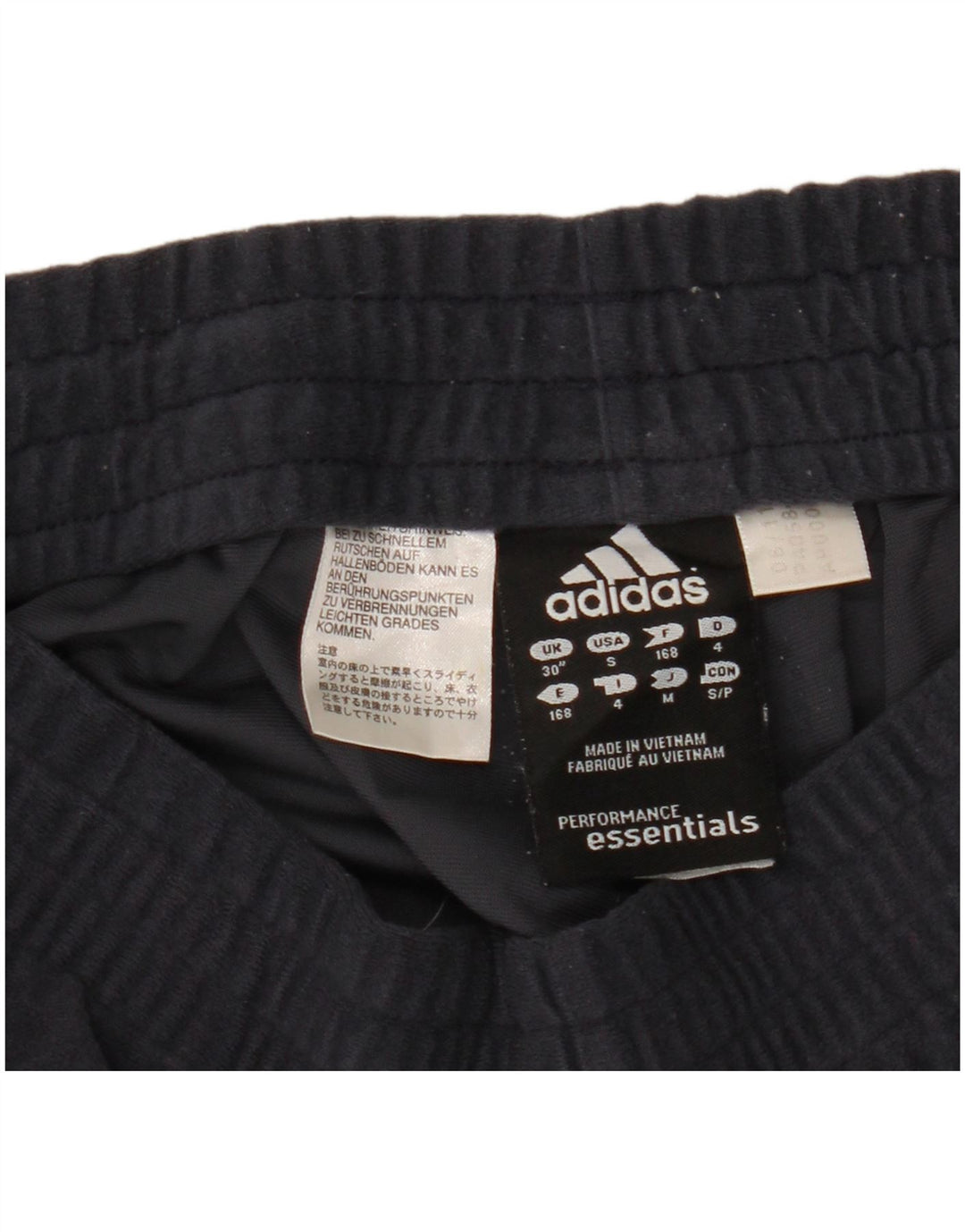 ADIDAS Pantalones de chándal para hombre Joggers Small Azul marino Poliéster