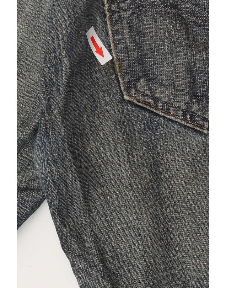Lee Mens Knox Denim Shorts W34 Grande Algodón Azul