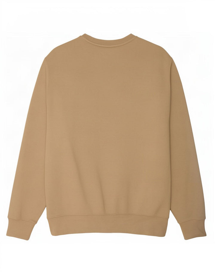 Nike - Sudadera tipo jersey para hombre, talla grande, algodón beige