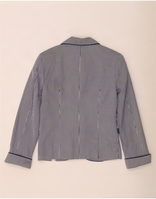 Marineria Italiana Chaqueta Blazer para Mujer UK 14 Medium Azul Marino Náutico