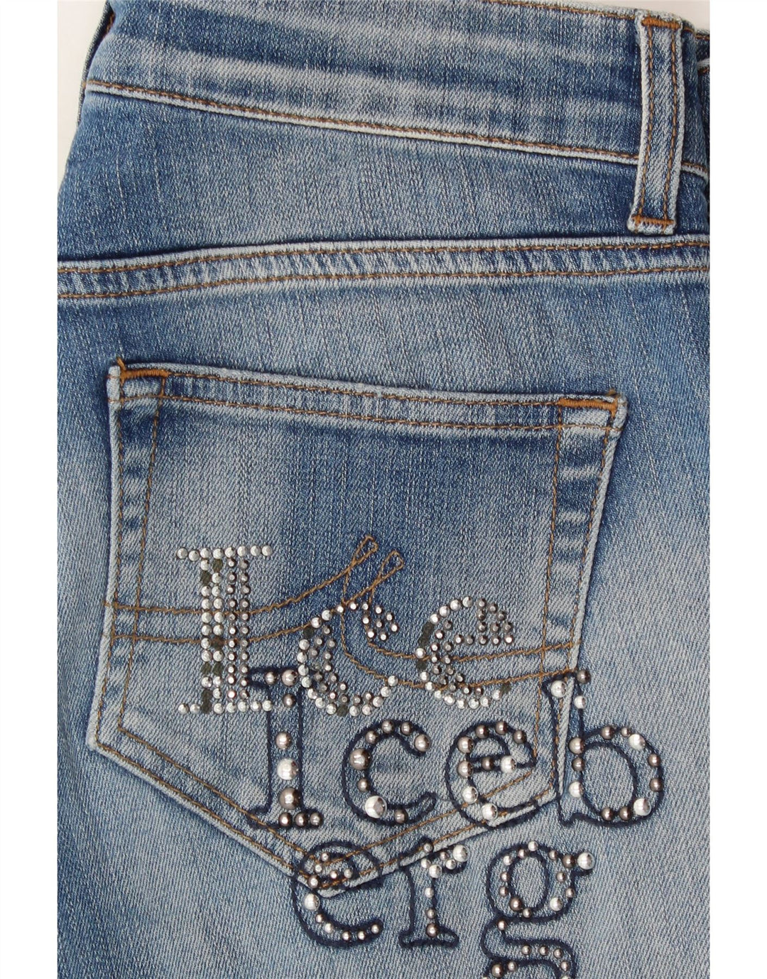 ICEBERG Womens Slim Jeans W28 L32 Blue Vintage Iceberg and Second-Hand Iceberg from Messina Hembry 