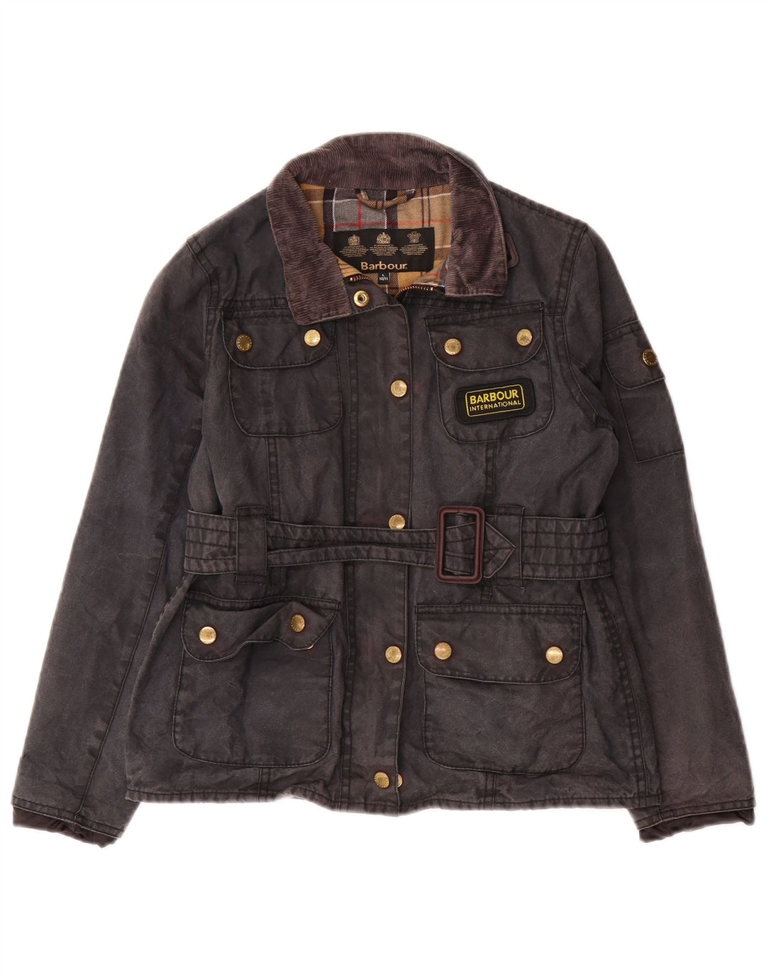 Barbour Chaqueta utilitaria para niñas 10-11 años Grande Negro