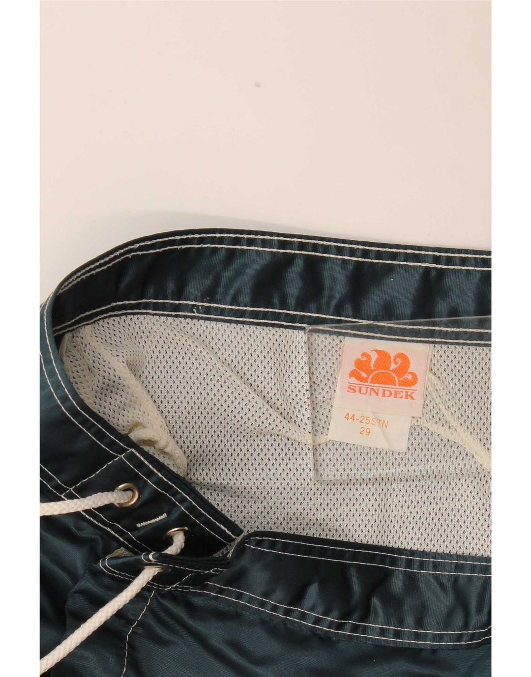 Sundek Bañador Hombre Pequeño Nylon A Rayas Azul Marino