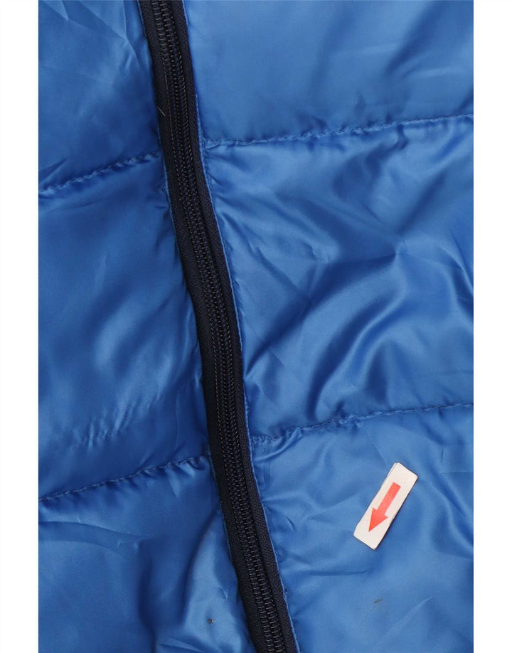 Replay Chaqueta acolchada con capucha para hombre ES 38 Poliéster azul medio