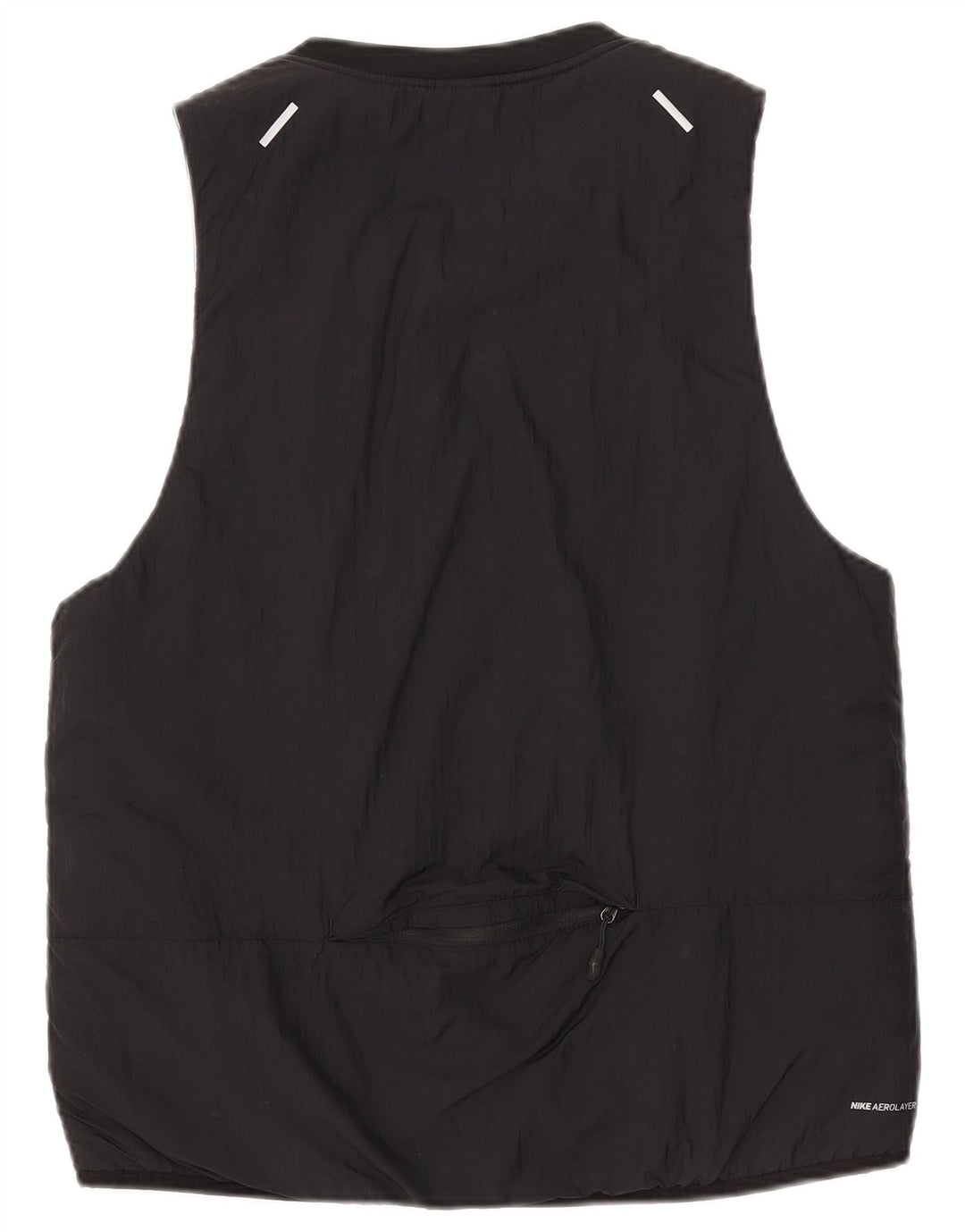 Chaleco acolchado Nike para mujer UK 44 Medium Black Nylon