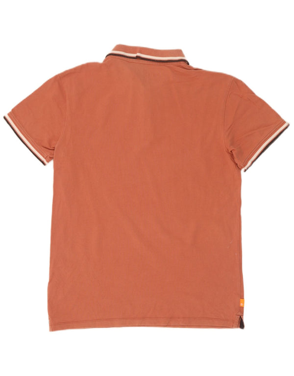 Timberland Polo Slim Fit De Algodón A Rayas Marrón Medio Para Hombre