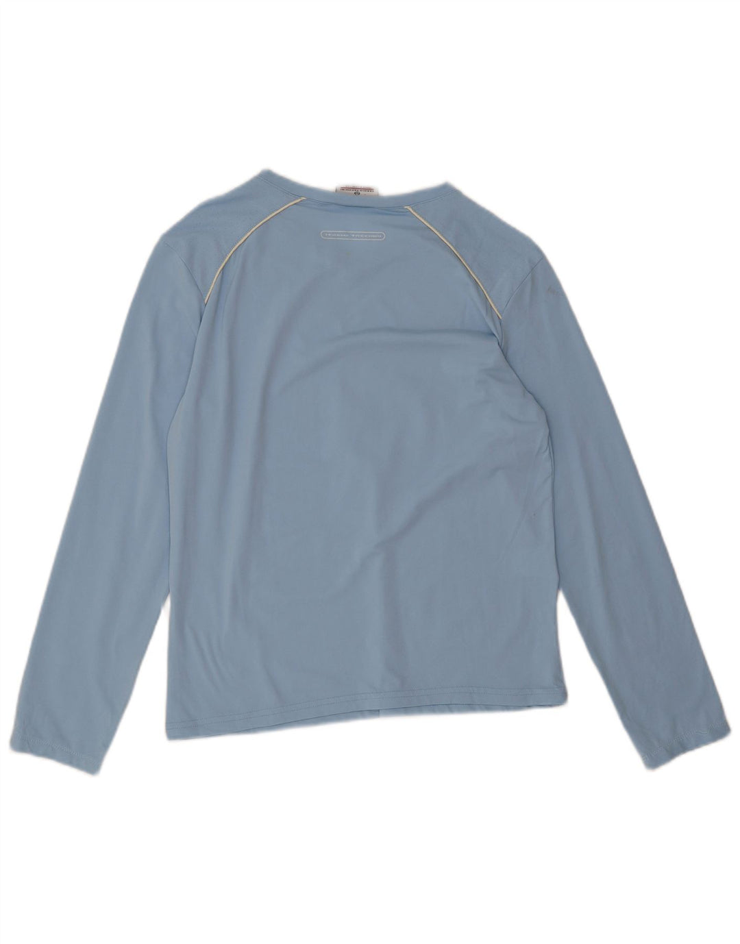 Sergio Tacchini Top Mujer Manga Larga IT 48 XL Poliamida Azul