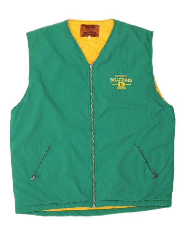 Chaleco Southern para hombre UK 44 2XL Nylon verde