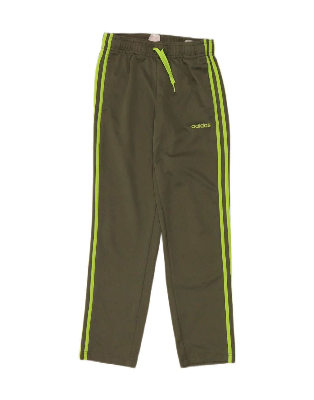 ADIDAS Pantalones de chándal Climalite para niño 11-12 años Caqui Poliéster