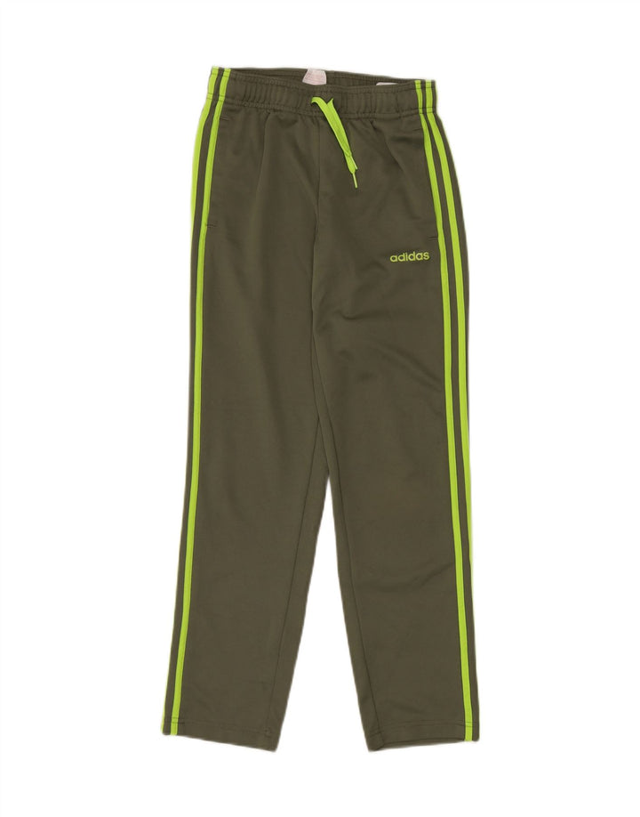 ADIDAS Pantalones de chándal Climalite para niño 11-12 años Caqui Poliéster