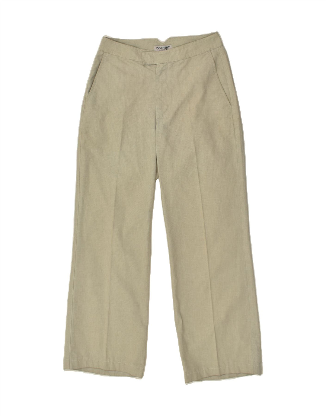 DOCKERS Womens Straight Casual Trousers W28 L29 Beige | Vintage Dockers | Thrift | Second-Hand Dockers | Used Clothing | Messina Hembry 