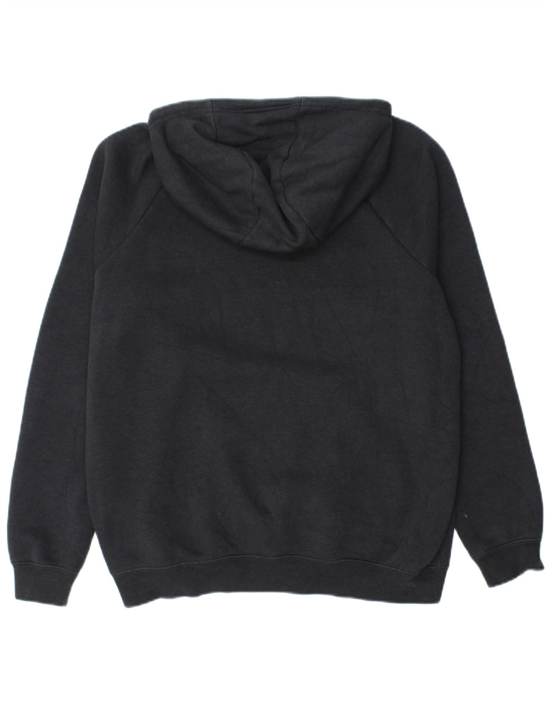 NIKE Sudadera con capucha gráfica para hombre, jersey de algodón negro mediano