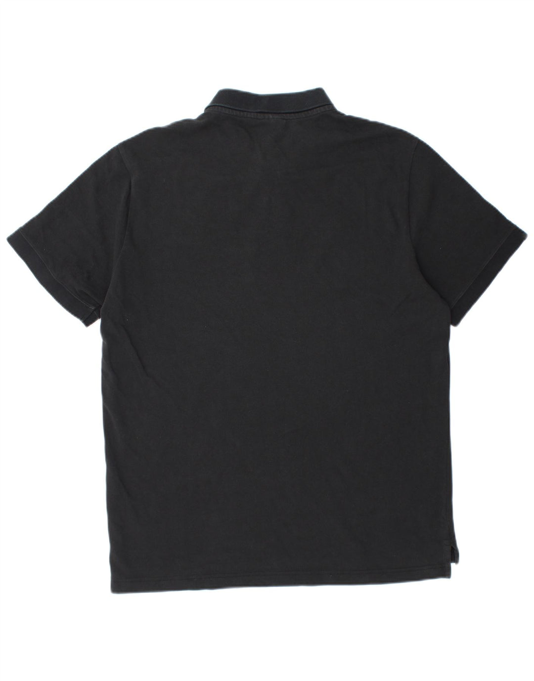 Polo Nike Hombre Grande Negro Algodón