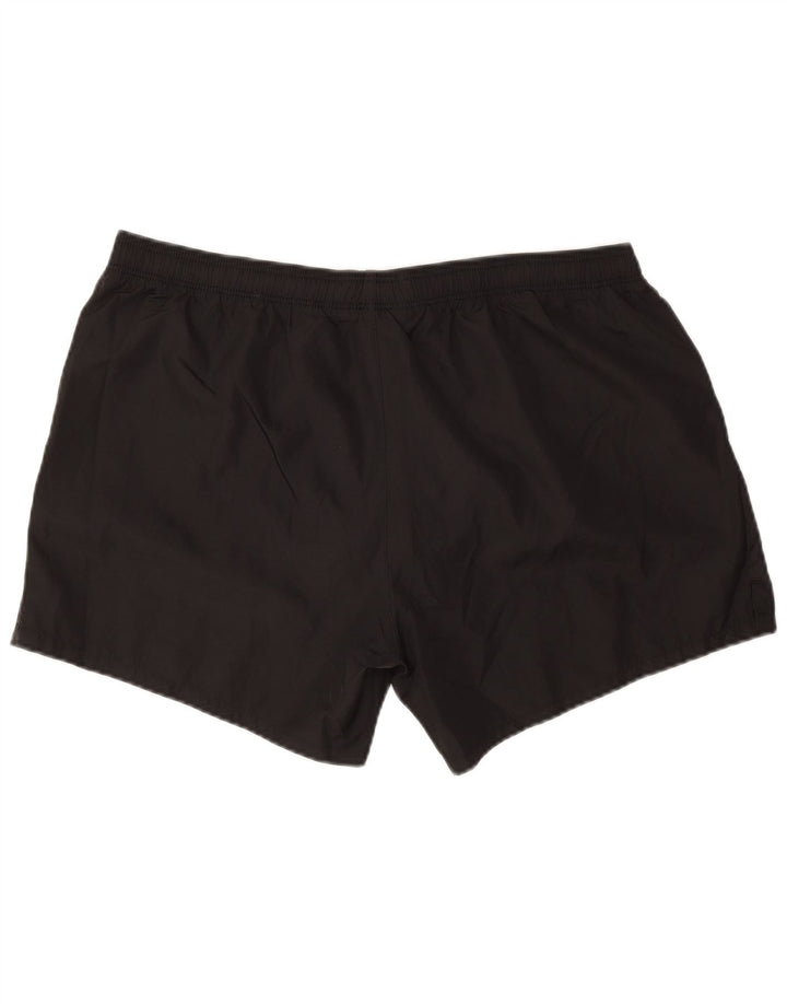 Replay Bañador con estampado gráfico para hombre, talla grande, negro