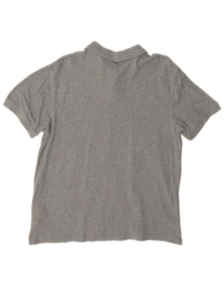 Polo Levi's para hombre de algodón gris grande