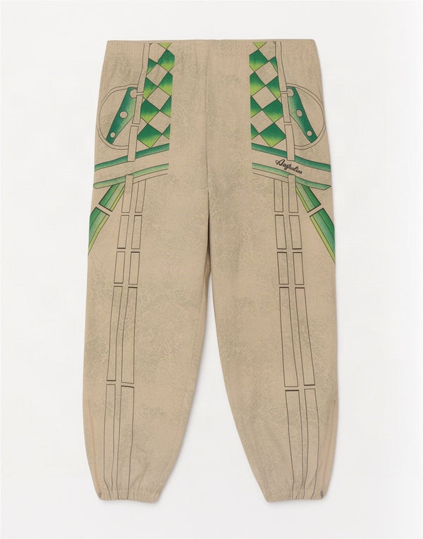 AUSTRALIAN L'ALPINA Pantalones de chándal para hombre Joggers IT 52 Large Green