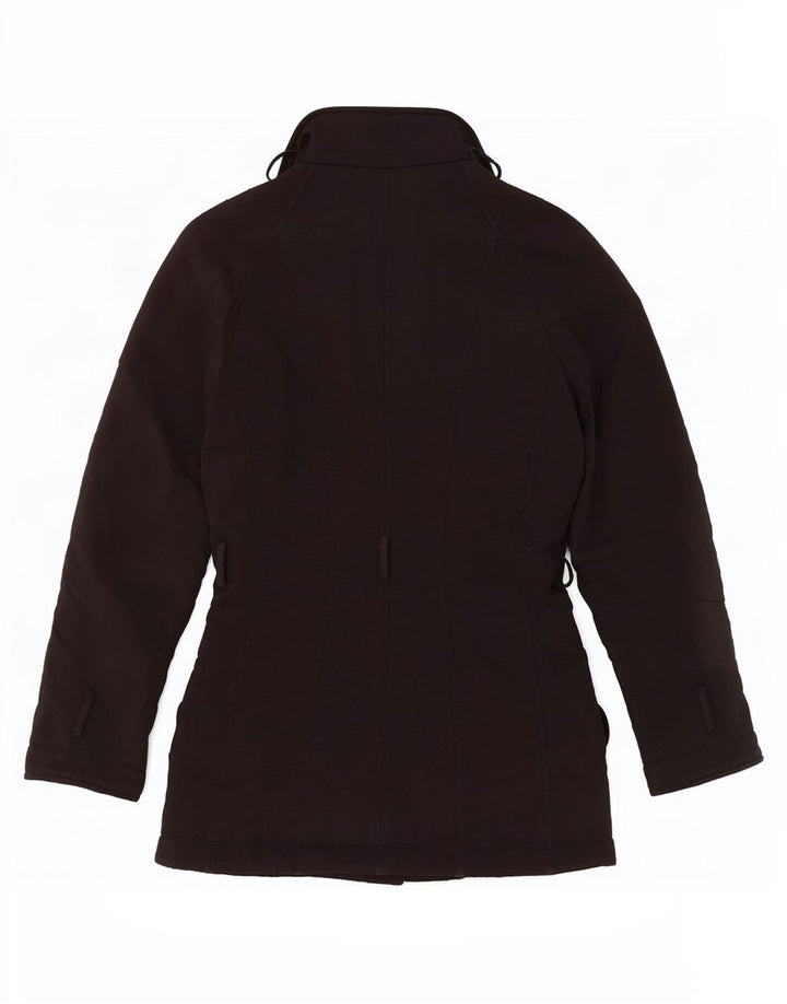 Roccobarocco Chaqueta acolchada para mujer UK 10 Small Black