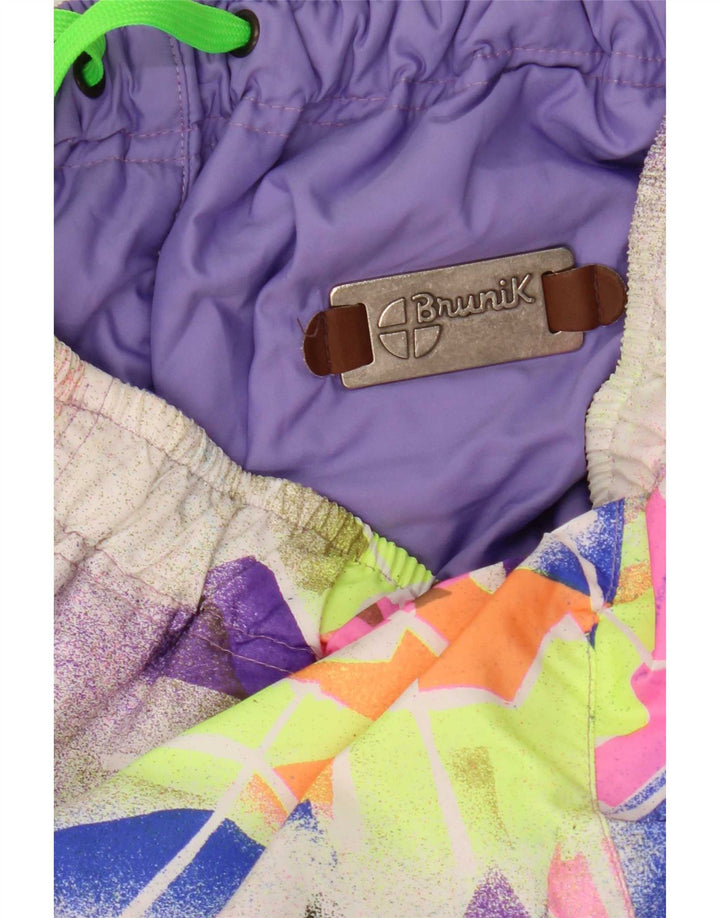 Brunik Pantalón Cortavientos Mujer IT 42 Medium Multicolor Geométrico