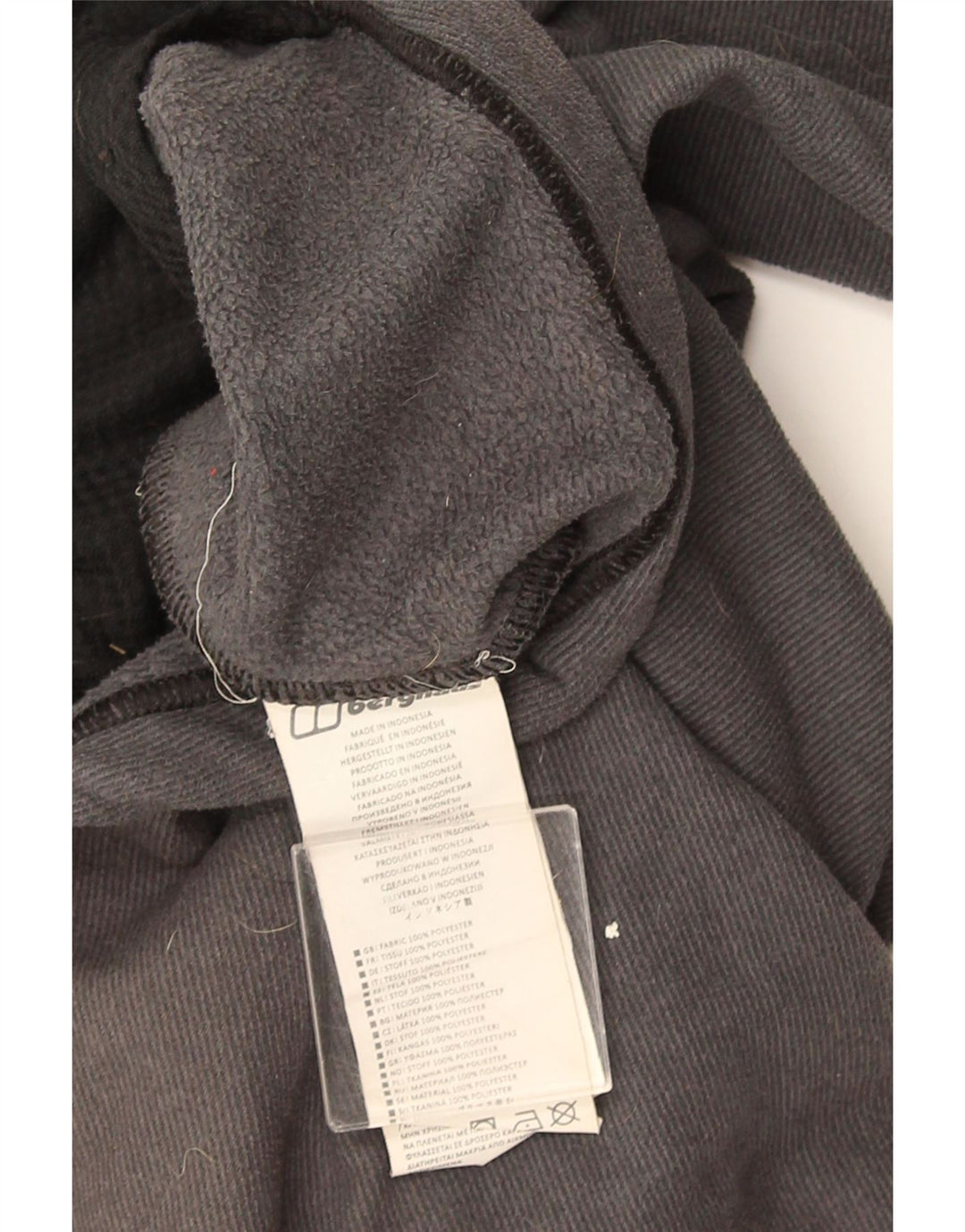 BERGHAUS Chaqueta de chándal para hombre Poliéster gris medio
