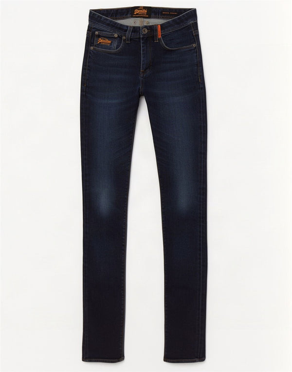 Superdry Vaqueros súper ajustados para hombre W30 L32 Algodón azul marino