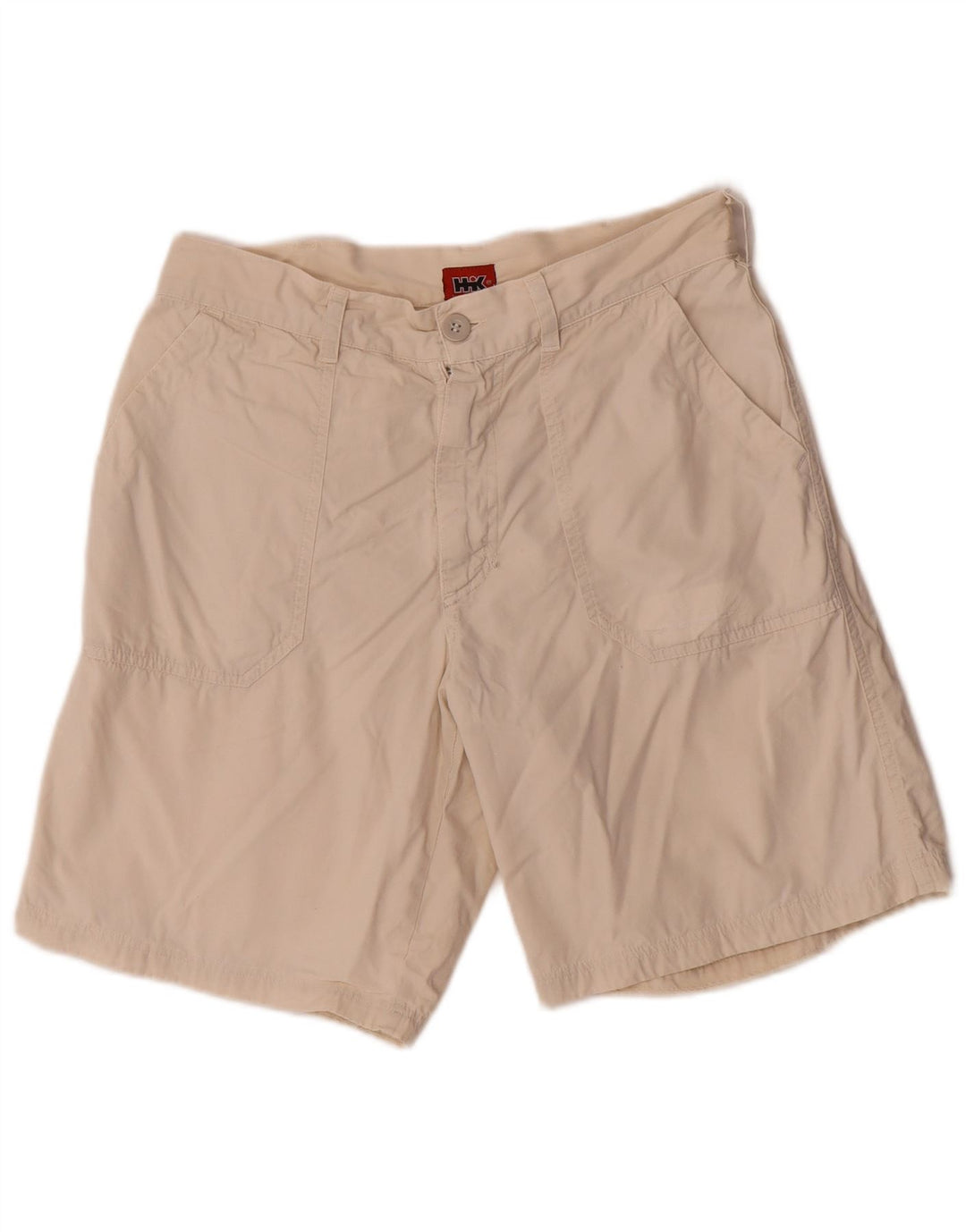 Vintage Hombres Chino Shorts IT 46 Pequeño W30 Beige