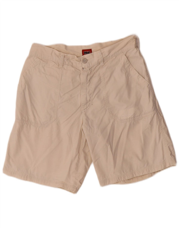 Vintage Hombres Chino Shorts IT 46 Pequeño W30 Beige