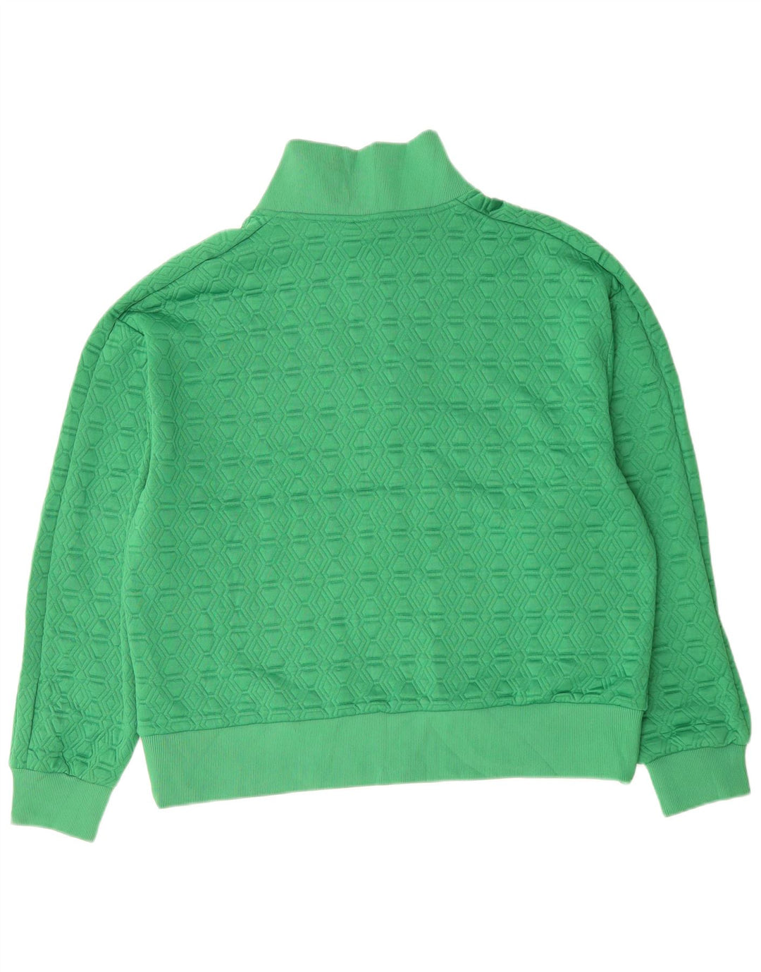 Puma Hombre Chándal Top Chaqueta XL Verde Geométrico Poliéster