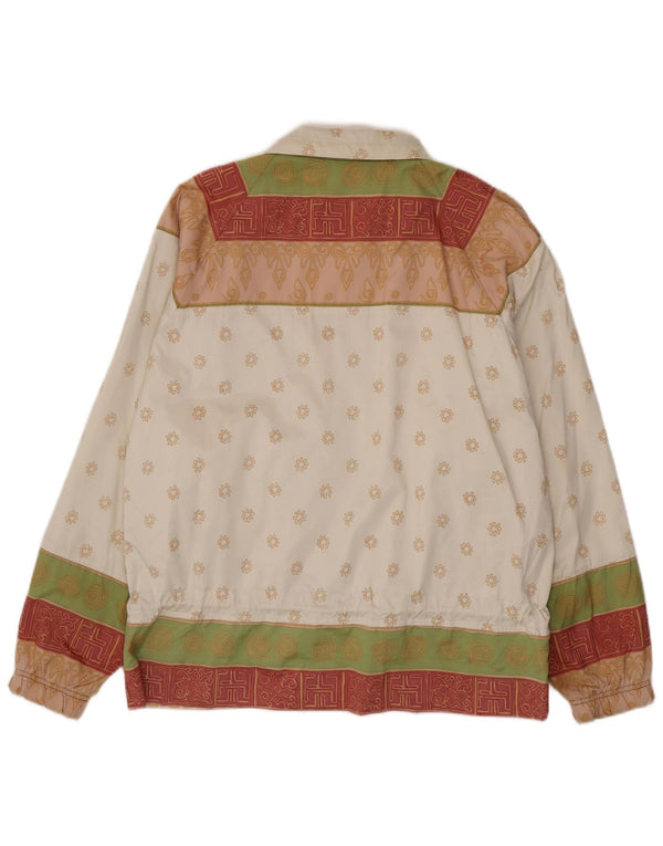 HEAD Chaqueta Bomber para Mujer UK 20 2XL Blanco Floral