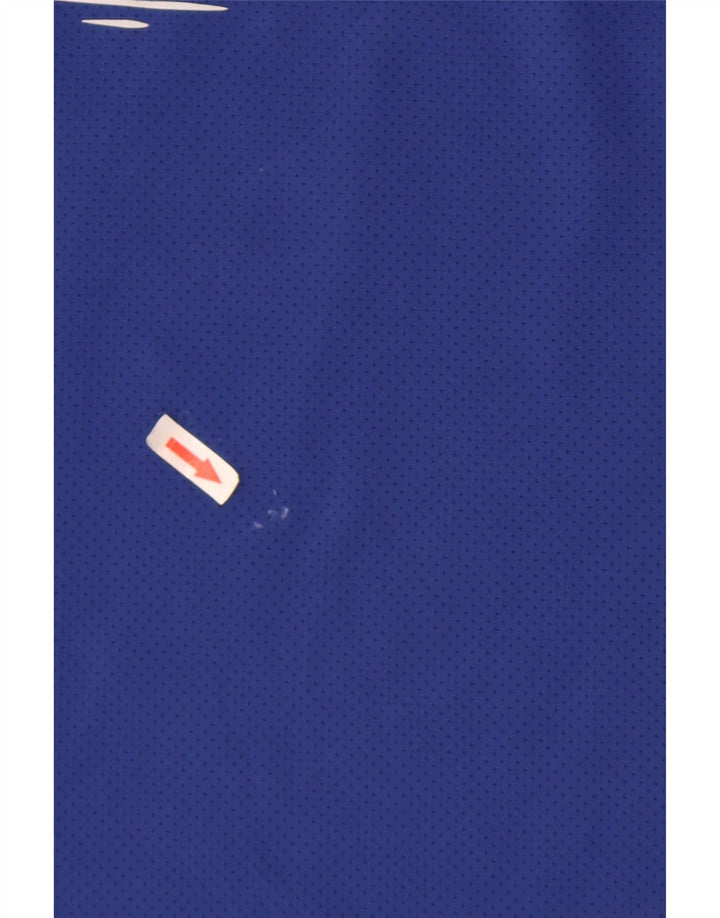 Camiseta sin mangas con gráfico Dri Fit para hombre Nike Poliéster azul medio
