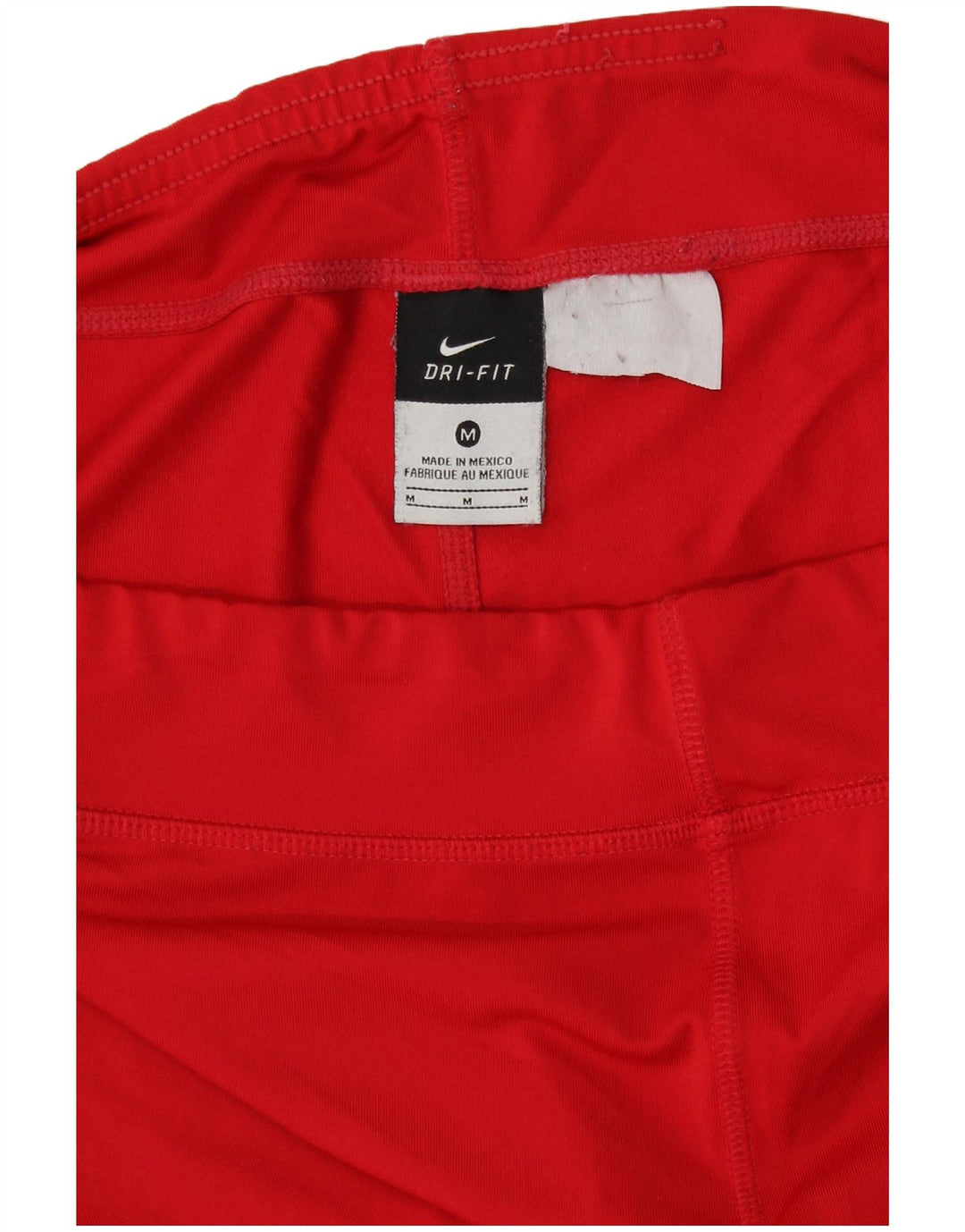NIKE - Pantalones cortos deportivos Dri Fit para mujer, talla 40, talla M, color rojo