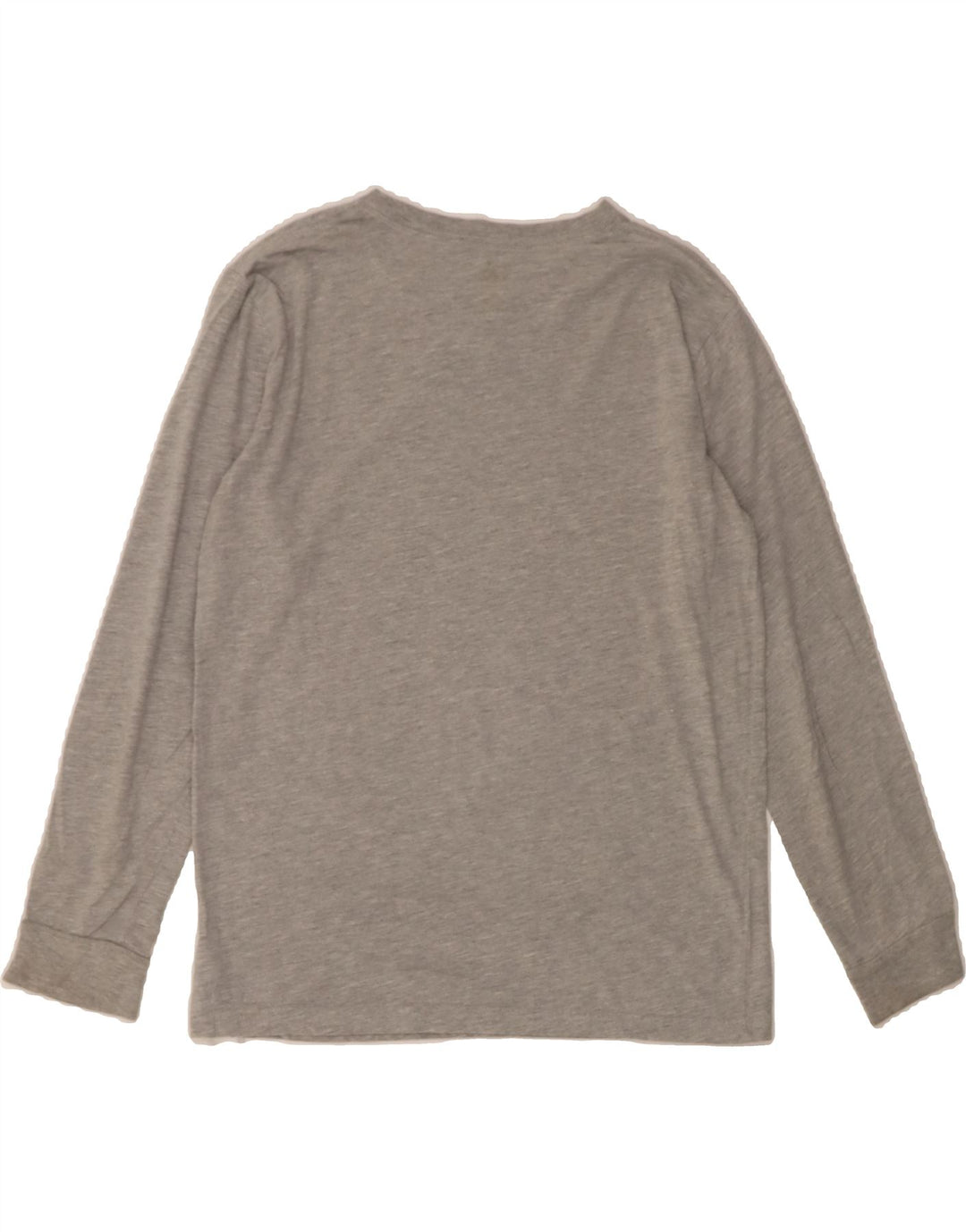 ADIDAS Womens Graphic Top Long Sleeve UK 12 Medium Grey Vintage Adidas and Second-Hand Adidas from Messina Hembry 