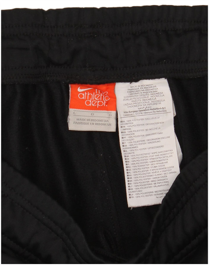 Nike - Pantalones de chándal para mujer, talla 40, talla grande, poliéster negro